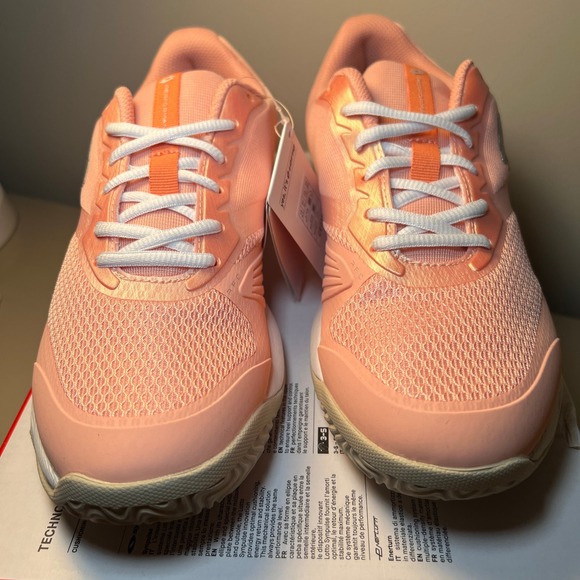 Lotto Women's 9.5 Pink Athletic Sneakers Sportcore Cleanfit - Picture 4 of 8